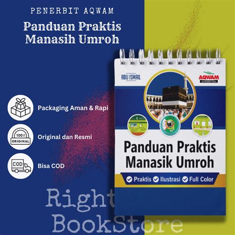 Jual Buku Panduan Praktis Manasik Umrah Penerbit Aqwam Shopee Indonesia