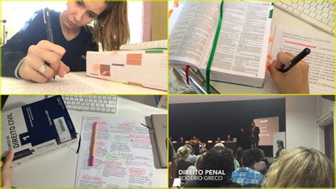 Semana Do Estudante De Direito Aulas Estudo Rotina Youtube