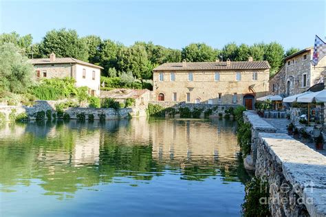 Bagno Vignoni Hot springs Photograph by Gady Cojocaru - Fine Art America