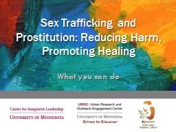 Ppt Sex Trafficking And Prostitution Reducing Harm Promoting Powerpoint Presentation