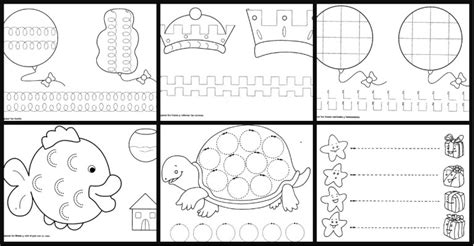 Fichas De Grafomotricidad Diferentes Niveles Portada Imagenes Educativas