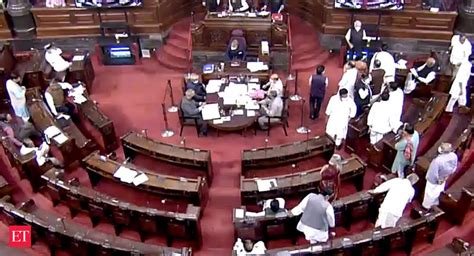 Farm Laws Rajya Sabha Adjourned Till 2 Pm Amid Opposition Uproar Over