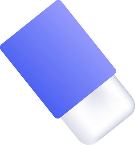 Eraser with blue cover. 24241431 Vector Art at Vecteezy