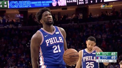 I Ve Thought About It And It S Time For Joel Embiid To Stop Picking His Ass Before Every Free