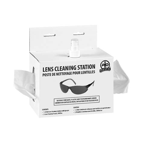 Disposable Station W Ml Lens Cleaner And Boxes Of Tissues