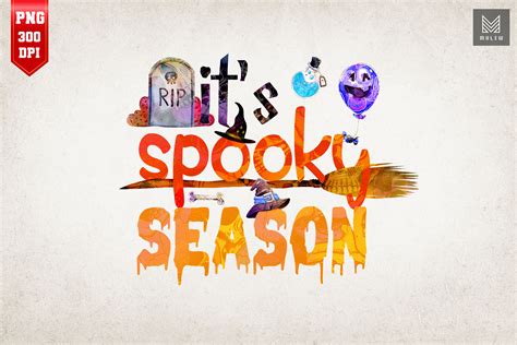 It's Spooky Season Fun Halloween By Mulew Art | TheHungryJPEG
