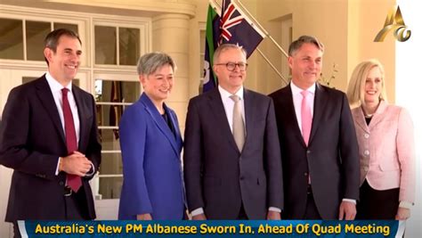 Australia S New Pm Albanese Sworn In Ahead Of Quad Meeting