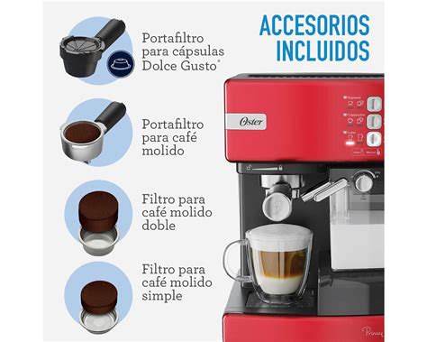 Cafetera Oster PrimaLatte Automática Coppel