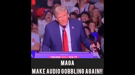 Trump Gives Mic Stand Oral Sex Youtube