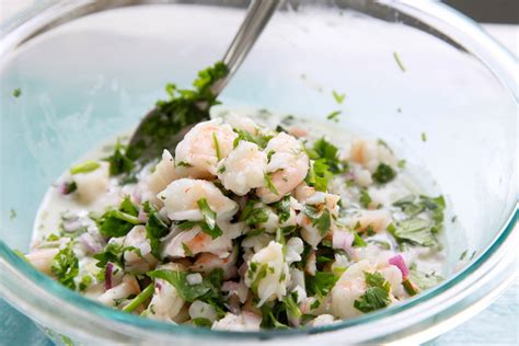 Coconut Lime Shrimp Ceviche Tastes Like You Are On A Tropical Vacation