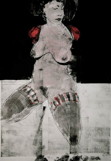 NUDE No X Cm Drawing By Michael Lentz Saatchi Art