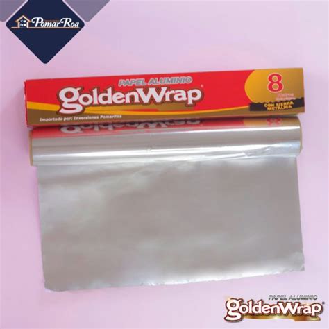 Venta Papel Aluminio Caja Metros Marca Goldenwrap Bogot