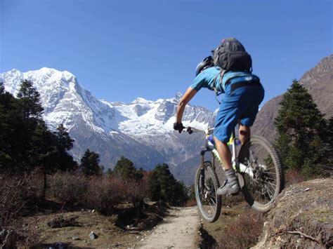 mountain bike tours  nepal annapurna upper mustang pokhara
