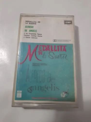 Cassette De Alfredo De Angelis Medallita De La Suerte Numismática Eterno