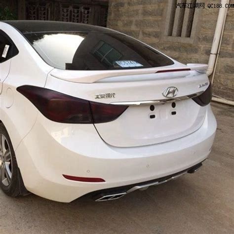 For Hyundai Elantra Spoiler Elantra Spoiler With Led Light High Quality