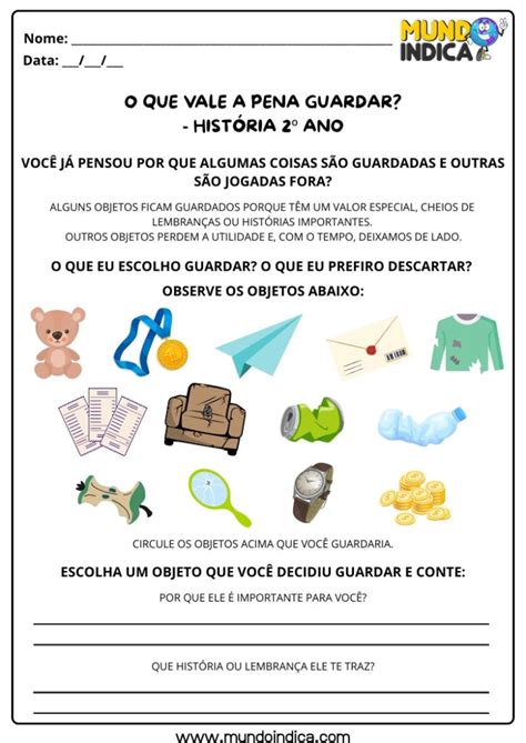 Atividade De Historia 2º Ano