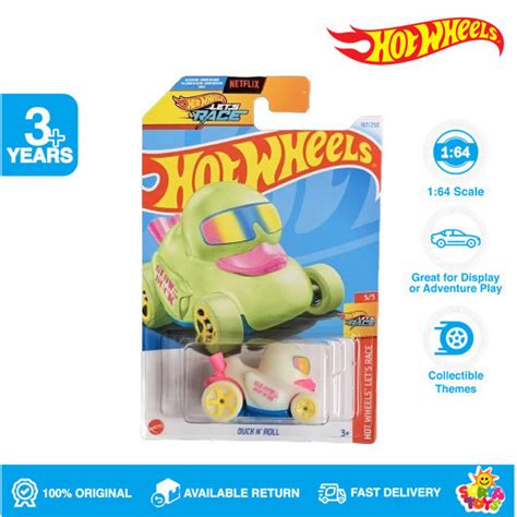 Jual Hot Wheels Duck N Roll Glow In The Dark Lot J Shopee Indonesia