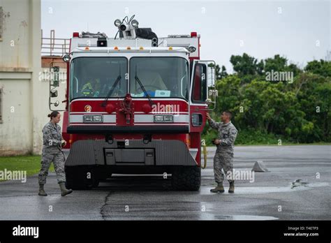 Us Air Force Staff Sgt Jessica Sergent 18th Civil Engineer Squadron Lead Firefighter And