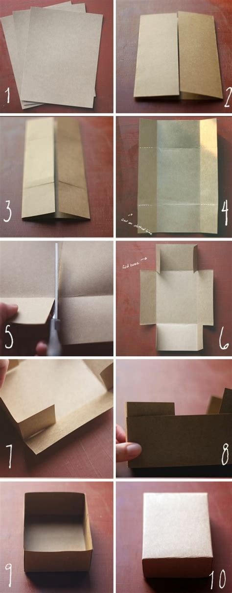 Comment faire une boîte en papier 66 idées DIY trop sympas