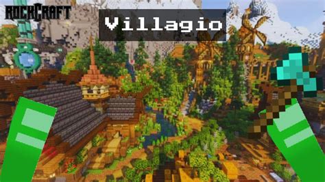 Ho Costruito Un Villaggio Su Minecraft Vanilla Rockcraft Youtube