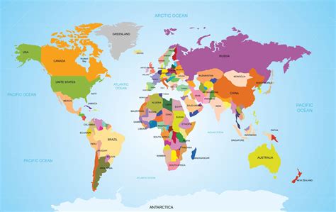 La Carte Du Monde Une Représentation Fascinante Et Instructive