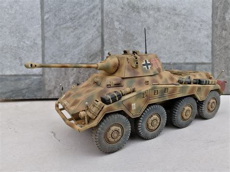 Sdkfz 2342 Puma Armored Scout Car 135 Italeri Rmodelmakers