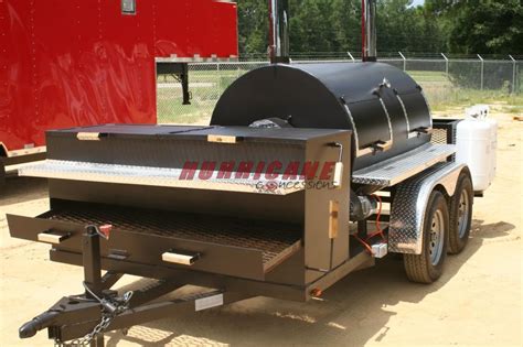 BBQ SMOKER TRAILERS | Hurricane Concessions