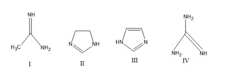 The Order Of Basicity Among The Following Compounds Isn N N N N A Iirangle Irangle Iv