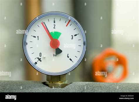 pressure of a gas tank Stock Photo - Alamy