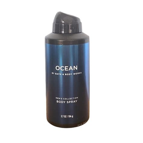 Bath And Body Works Ocean Signature Deodorizing Body Spray For Men 3 7 Oz