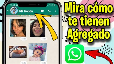 Como Te Tienen Registrado En Whatsapp Itodoplay Itodoplay