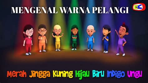 Upin Ipin Terbaru Mengenal Warna Pelangimejikuhibiniu Youtube