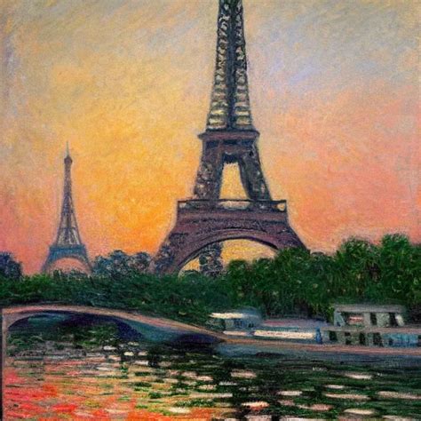 Paris In The Style Of Monet Stable Diffusion