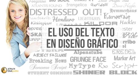 El Uso Del Texto En Dise O Gr Fico Distpublic