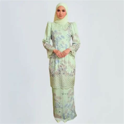 Sipo Eid Muslim Malaysia Baju Kurung Women Clothing Moden Embroidery