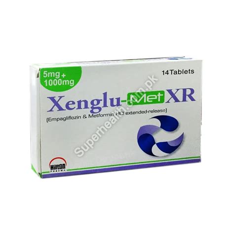 Xenglu Met Xr 5 1000mg Tab 14s Super Health