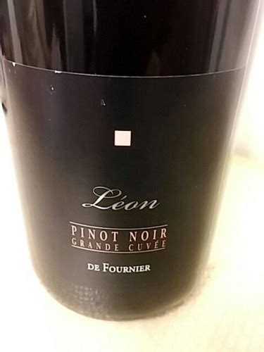 Domaine Fournier Père et Fils Léon Grande Cuvée Pinot Noir Vivino