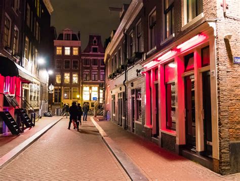 Een Rondleiding Door De Wallen Van Amsterdam Het Red Light District