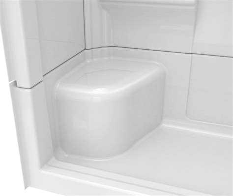 Almedia X Acrylx Alcove Right Hand Drain Four Piece Shower In