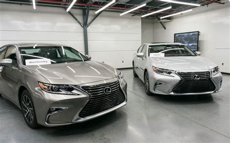 A Visit To The Lexus Es Manufacturing Plant In Kentucky Lexus Es