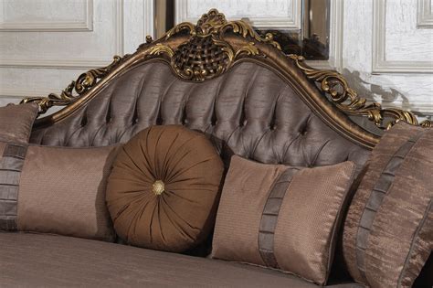 Casa Padrino luxury baroque living room sofa gray / brown / gold ...