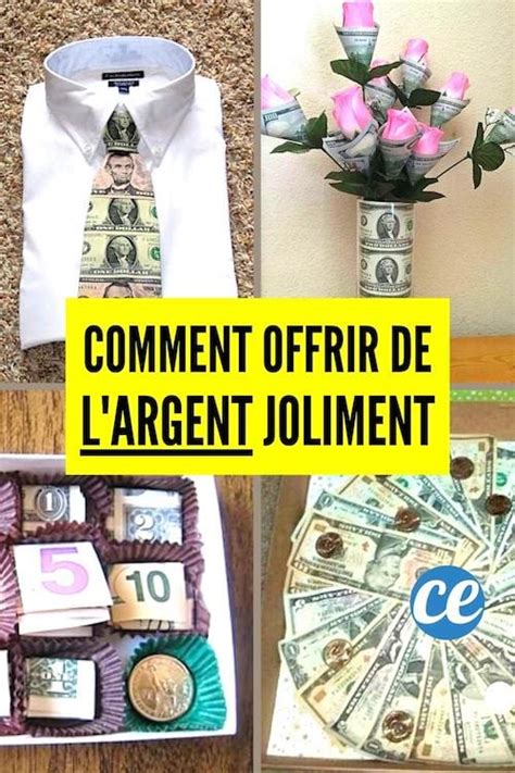 Super Id Es Pour Offrir De L Argent Joliment Et De Fa On Originale