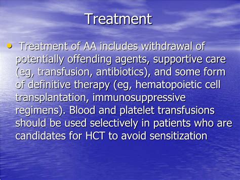 PPT - Aplastic Anemia PowerPoint Presentation - ID:389336