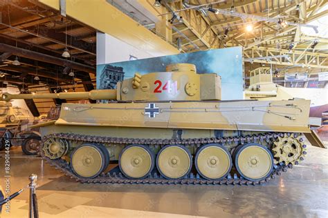 Royal Tank Museum Amman Jordan May Historical Tiger Tank