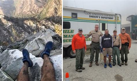 Hiker Rescued After Man On Twitter Found Location From Photo Of Feet