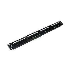 Siemon Cat A Shielded Port Patch Panel Rms Black Dataworld Kenya