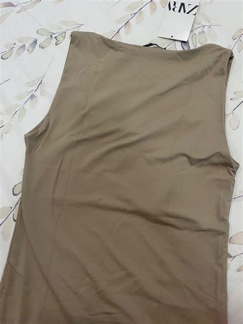 Nude Tank Top Women S Fashion Tops Sleeveless On Carousell