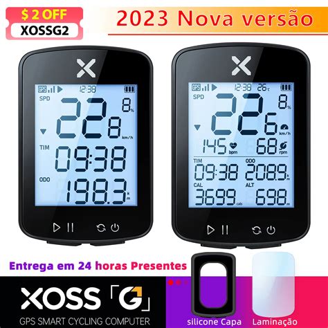 XOSS GPS Ciclismo Computador G Plus Velocímetro Sem Fio Bluetooth