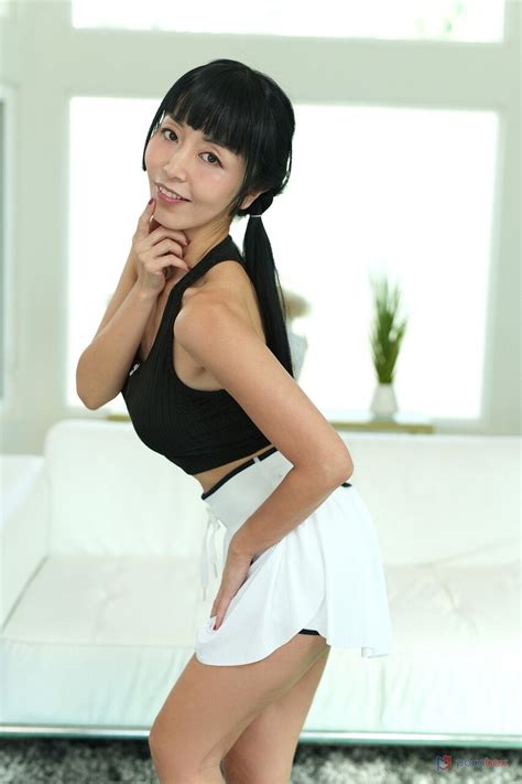 Brunette Marica Hase Sucking Big Cocks During MMF Threesome Photos