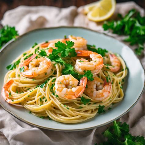 Garlic Butter Shrimp Pasta Recipe Cookaifood